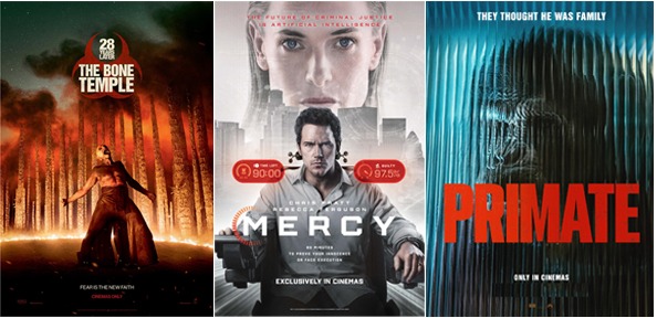 এক দিনে তিন হলিউড সিনেমার মুক্তি