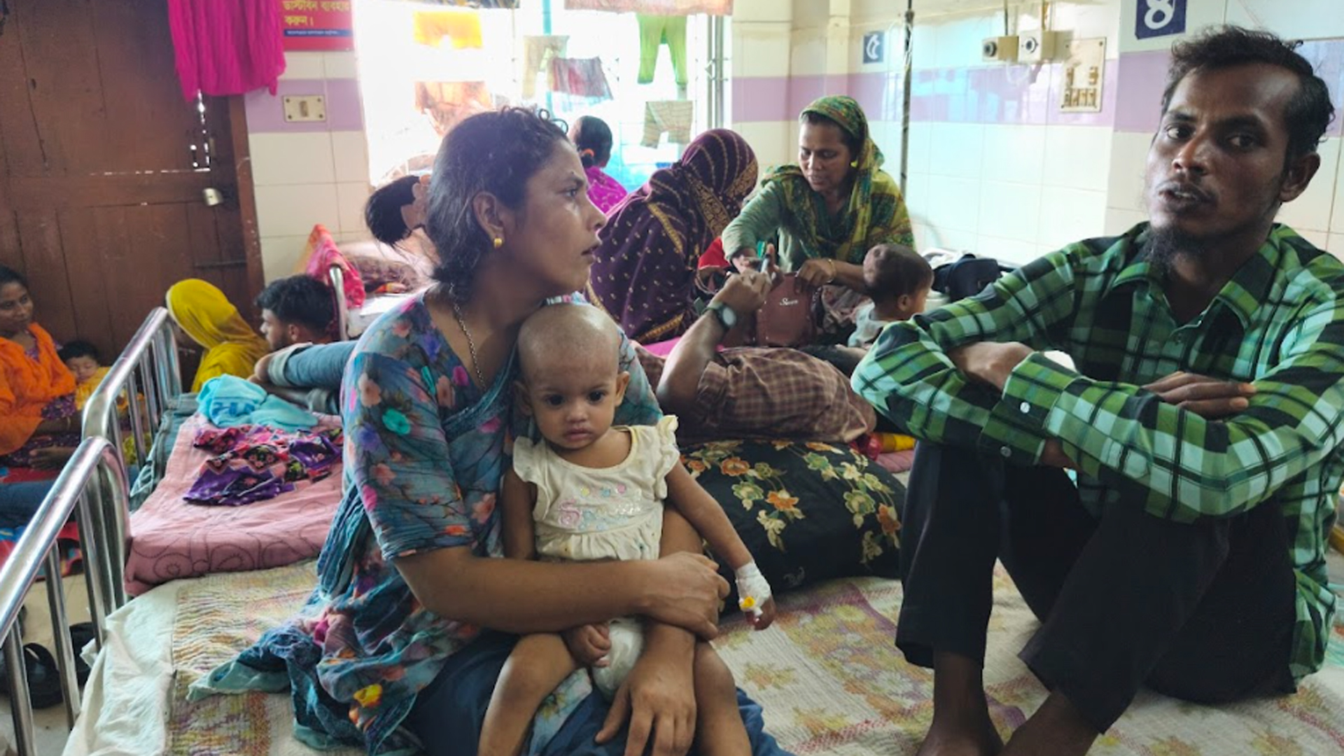 জেলায় জেলায় হামের প্রকোপ