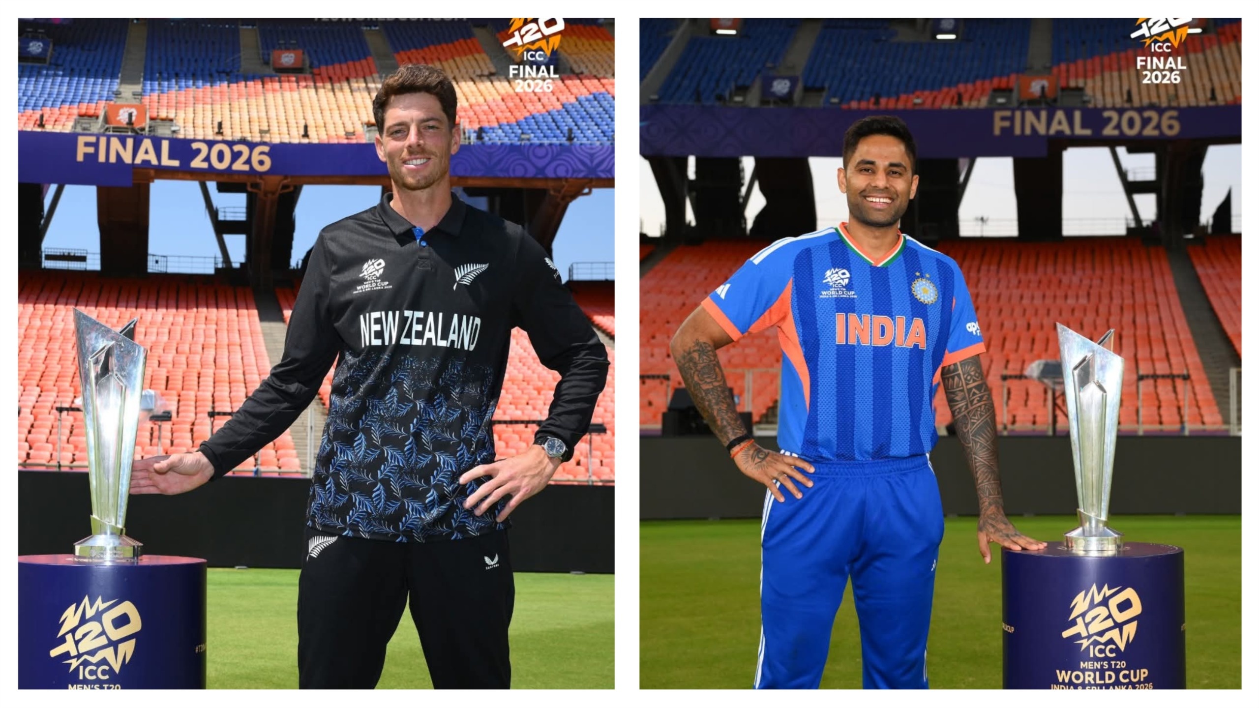 টি-টোয়েন্টি বিশ্বকাপে ভারত-নিউজিল্যান্ড ফাইনাল: পরিসংখ্যানের কারিকুরি