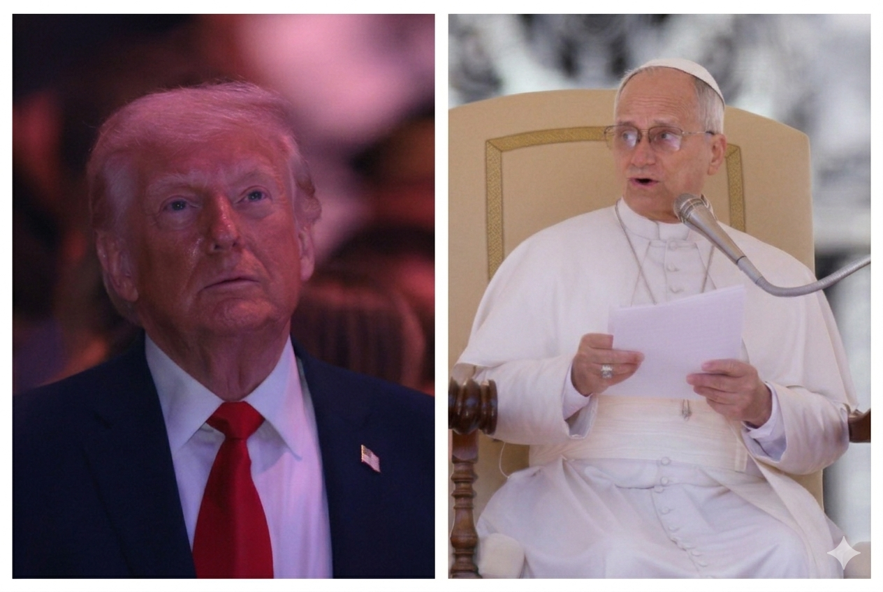 পোপ দুর্বল, অন্যায়কারীকে প্রশ্রয় দিতে চান: ট্রাম্প