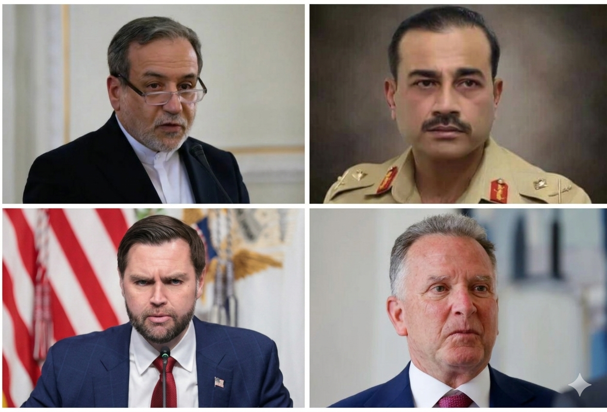 জেডি ভ্যান্স, উইটকফ ও আরাঘচির সঙ্গে আসিম মুনিরের রাতভর আলোচনা 