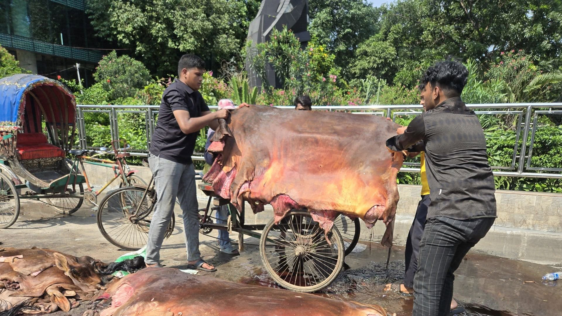 নির্ধারিত দামের কমে বিক্রি, এবারও হতাশ চামড়া ব্যবসায়ীরা  