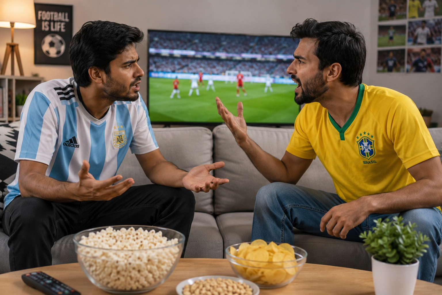 বিশ্বকাপের হার-জিত নিয়ে সম্পর্কে ফাটল ধরাচ্ছেন না তো?