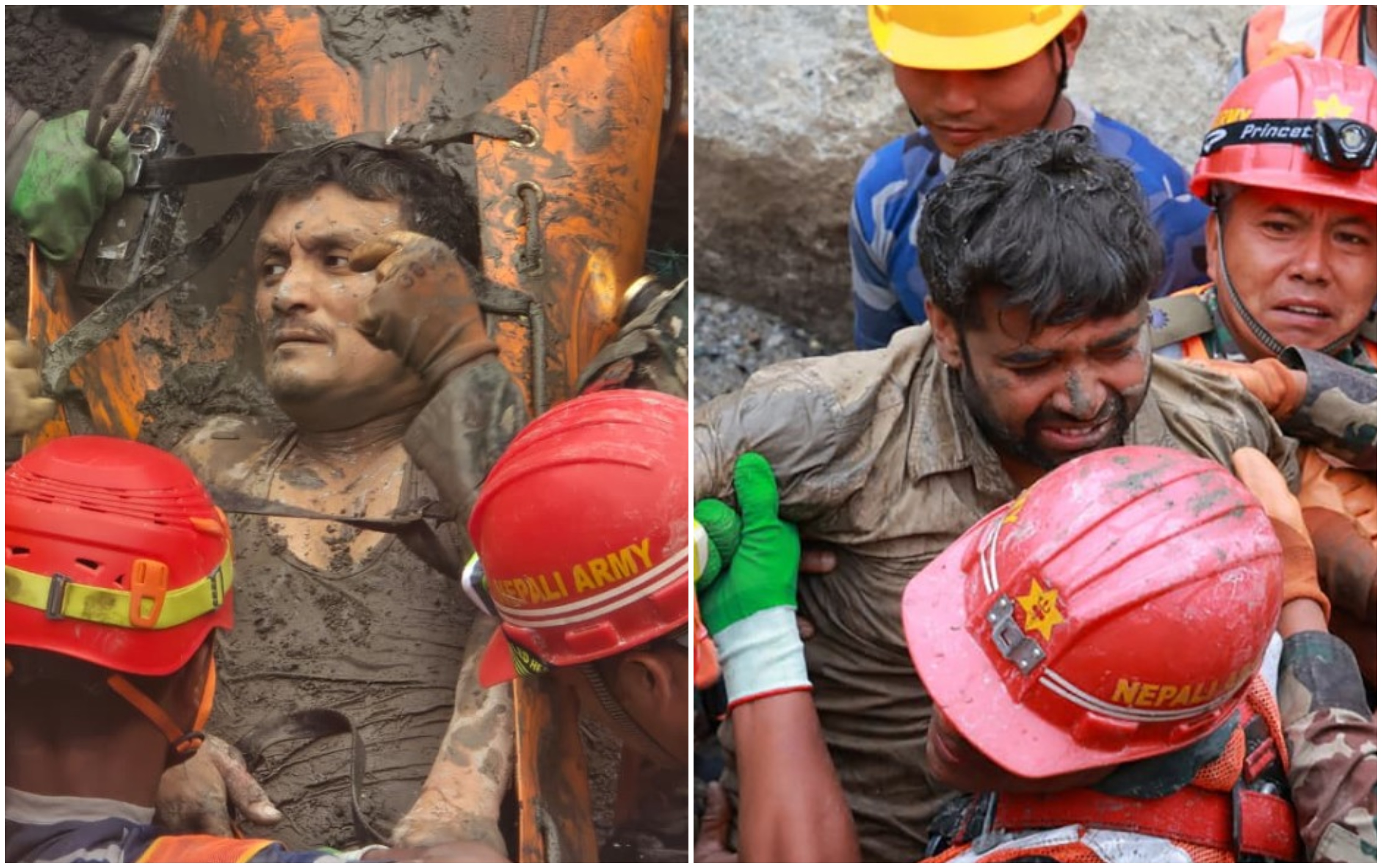 সুড়ঙ্গ থেকে উদ্ধারের পর নেপালি শ্রমিক বললেন ‘অন্যদের বাঁচাতে গিয়ে বের হতে পারিনি’