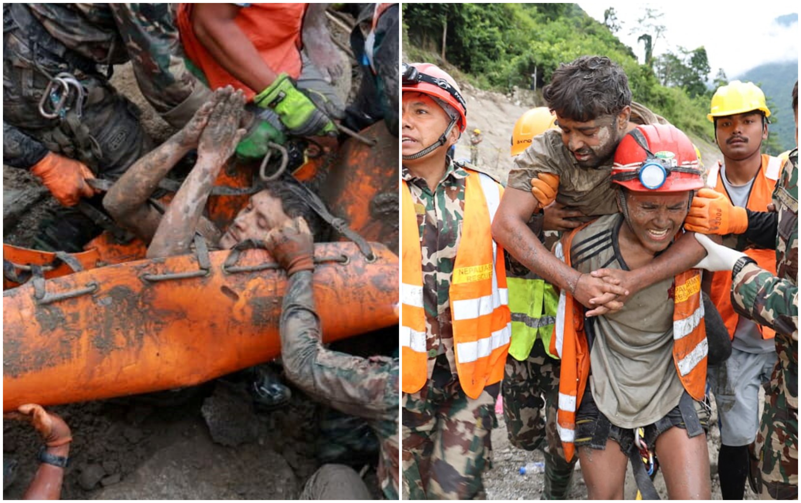 গভীর সুড়ঙ্গ থেকে নেপালি ২ শ্রমিককে যেভাবে উদ্ধার