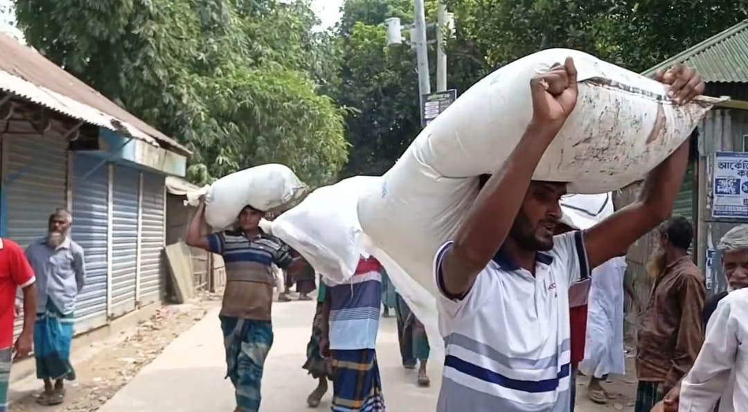 সারের দাবিতে কৃষকের সড়ক অবরোধ, গুদাম ভেঙে সার নিয়ে যাওয়ার অভিযোগ