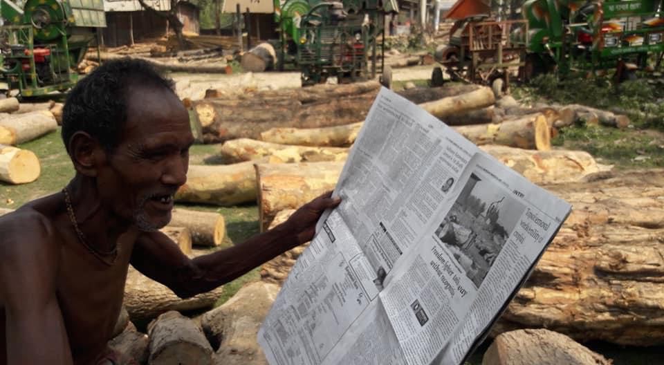 একজন বীর মুক্তিযাদ্ধার খড়ি কাটা জীবন!