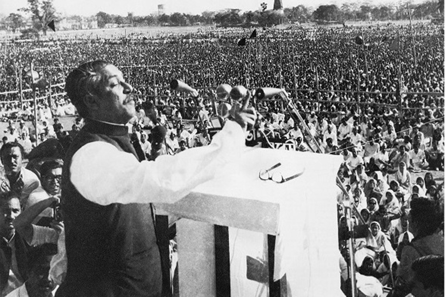 বঙ্গবন্ধুর ৭ মার্চের ভাষণ ছিল বাঙালির স্বাধীনতার শপথ
