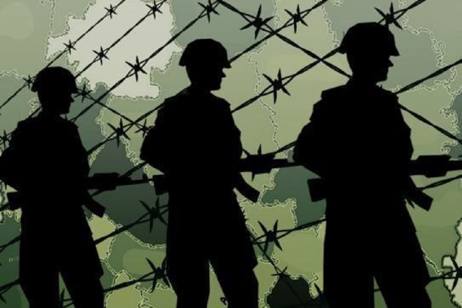 বাংলাদেশ অংশে পাথর তোলার সময় বিএসএফের গুলিতে শ্রমিক আহত