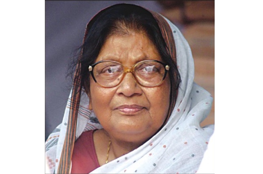 সাজেদা চৌধুরী সংসদ উপনেতা