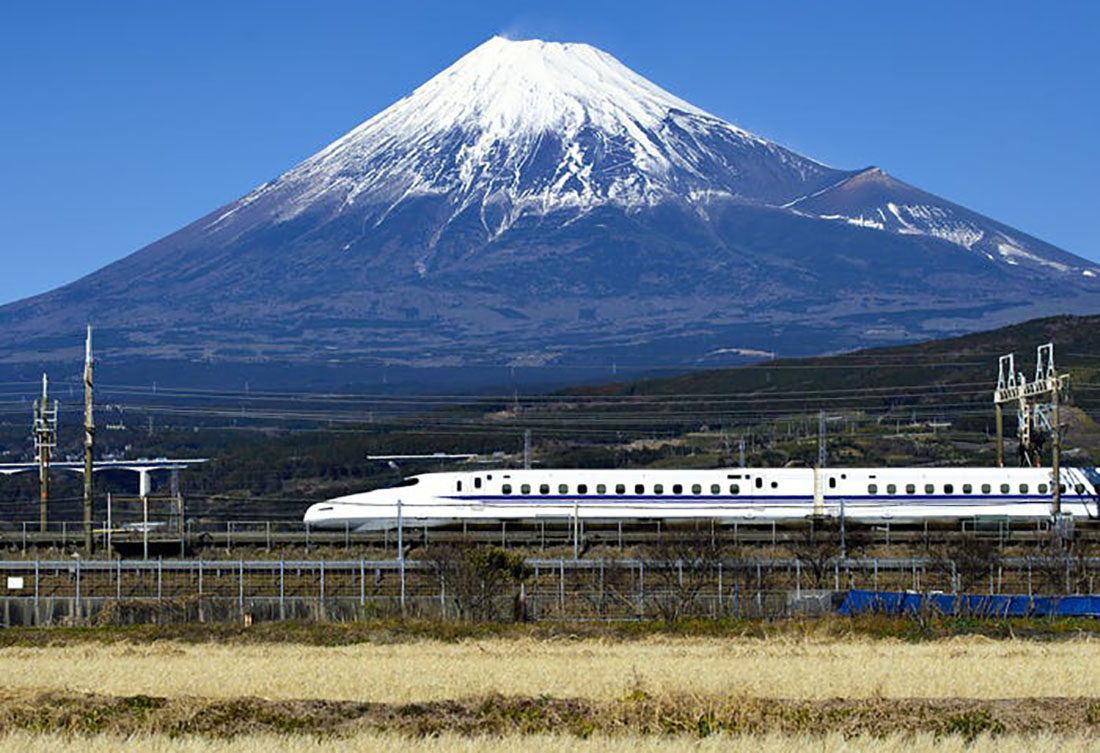 জাপানের শিল্পশক্তির প্রতীক বুলেট ট্রেন