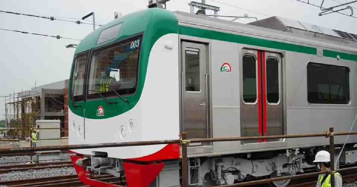 দিয়াবাড়ি-মিরপুর প্রথমবার মেট্রোরেলের পরীক্ষণমূলক যাত্রা