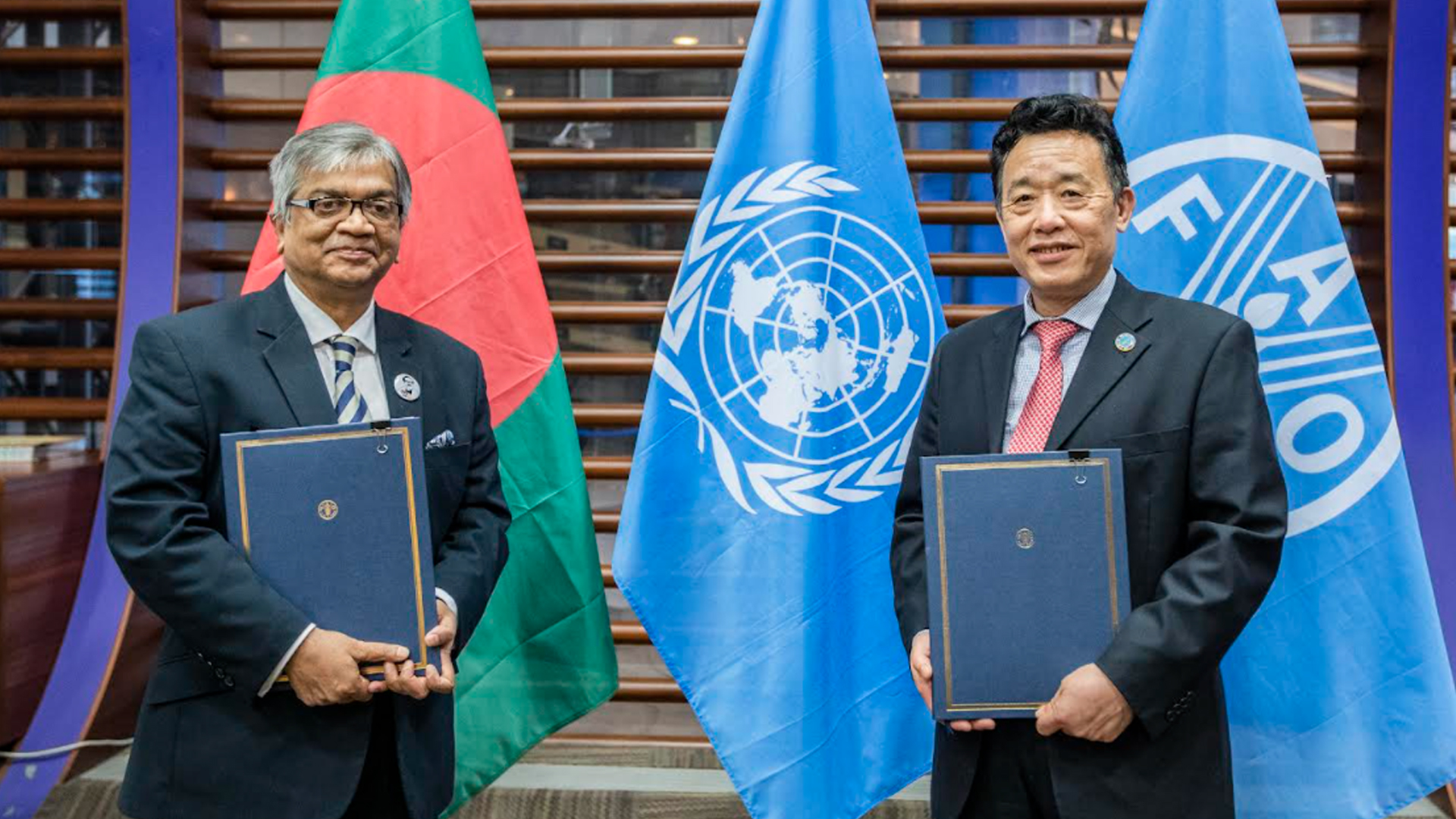 জাতিসংঘের খাদ্য ও কৃষি সংস্থার সদর দপ্তরে স্থাপিত হচ্ছে ‘শেখ মুজিব-বাংলাদেশ রুম’