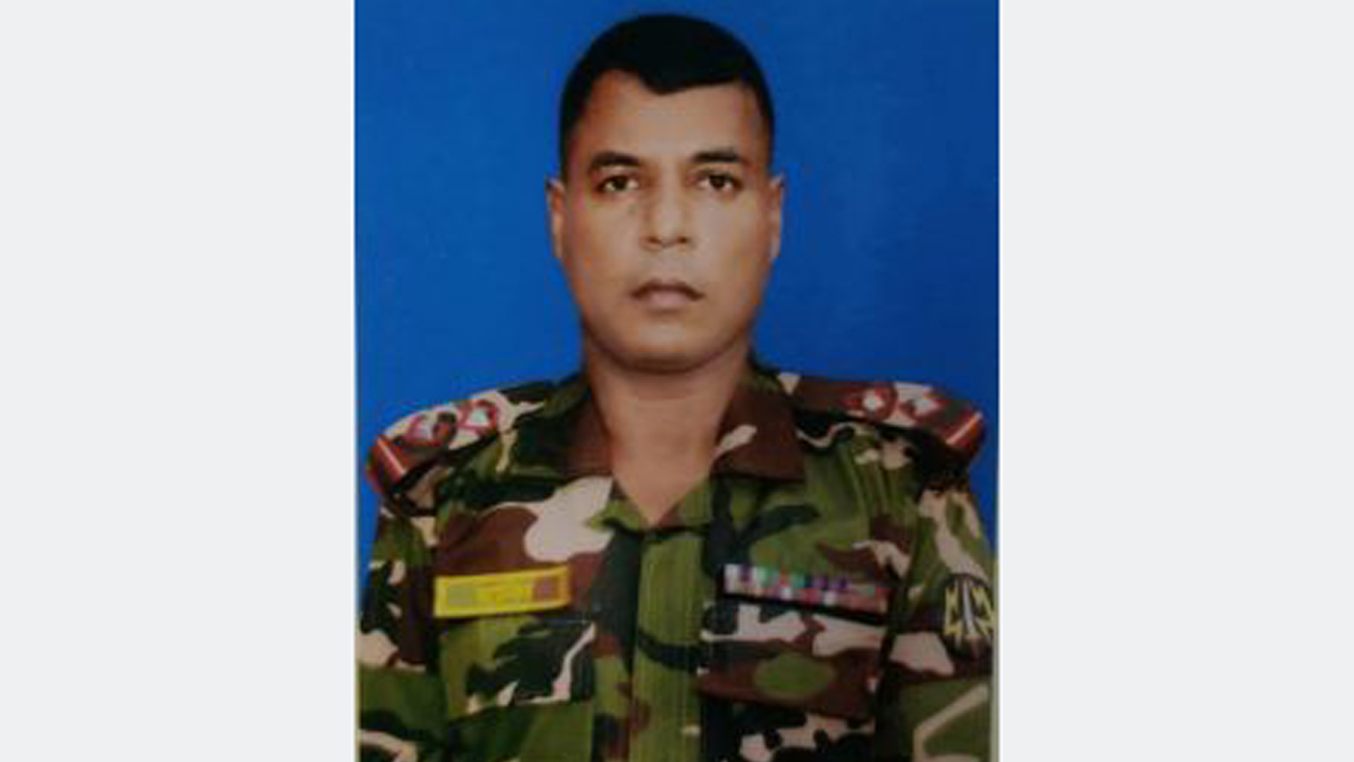 পরিবারের কাছে আর ফেরা হলো না সেনা সদস্য হাবিবুর রহমানের