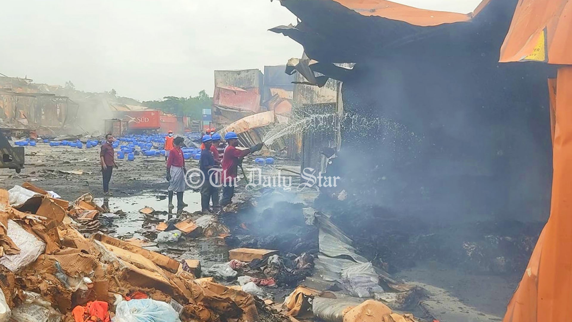 বিএম ডিপো থেকে আরও একজনের দেহাবশেষ উদ্ধার