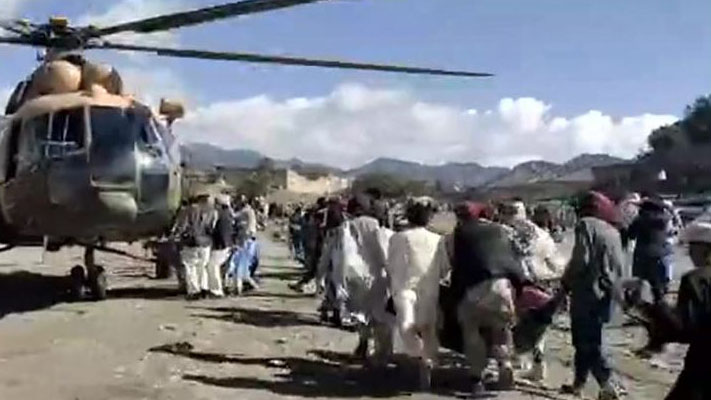৬.১ মাত্রার ভূমিকম্পে আফগানিস্তানে অন্তত ৩০০ নিহত, ৫০০ আহত