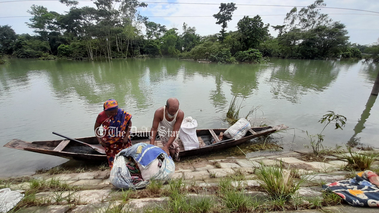 আশ্রয়কেন্দ্র থেকে বাড়ি ফিরেছেন সিলেটের ১ লাখ ২৫ হাজার মানুষ