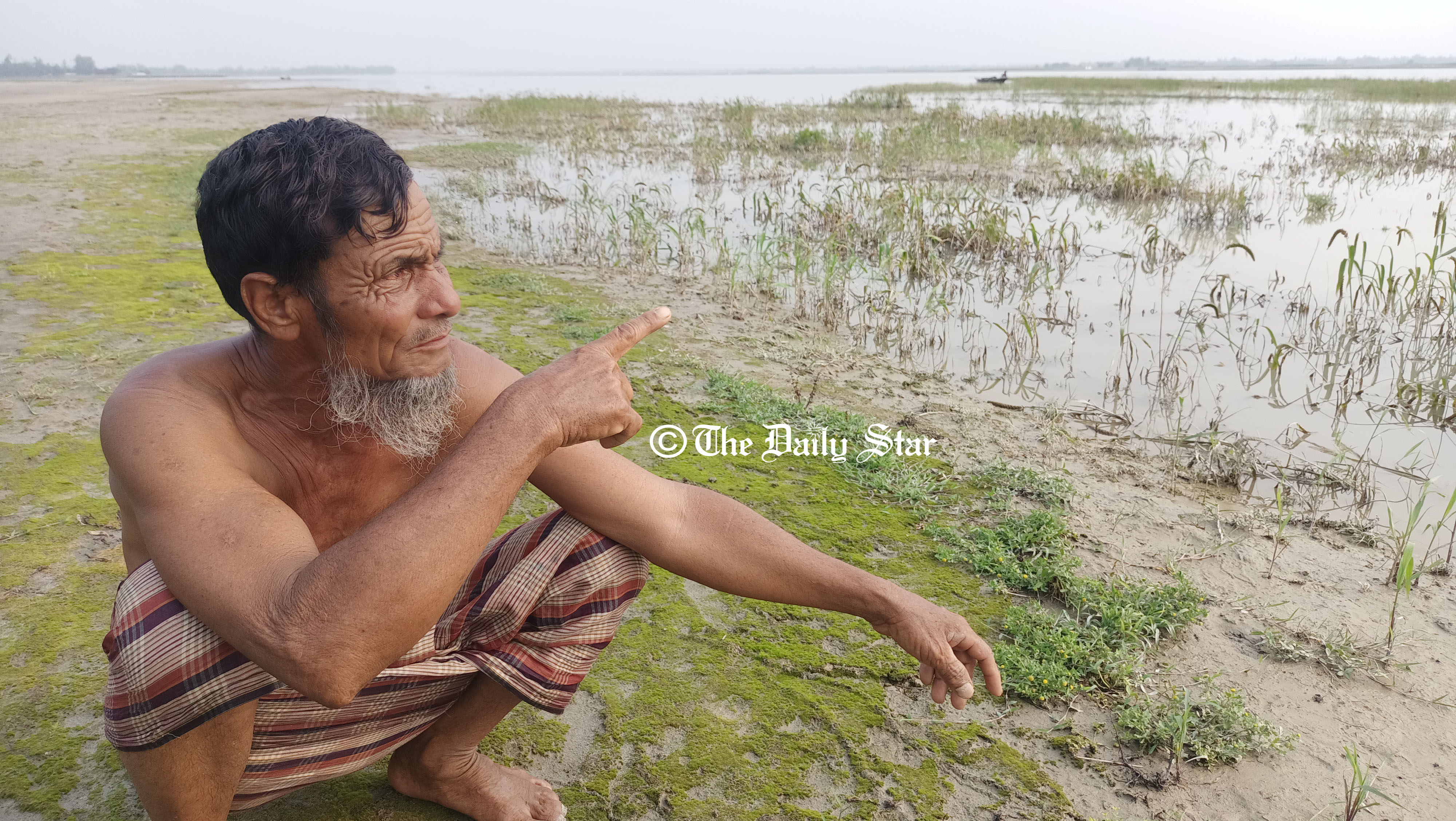 কুড়িগ্রাম-লালমনিরহাটে বন্যায় ১৩৪ কোটি টাকার ফসলহানি