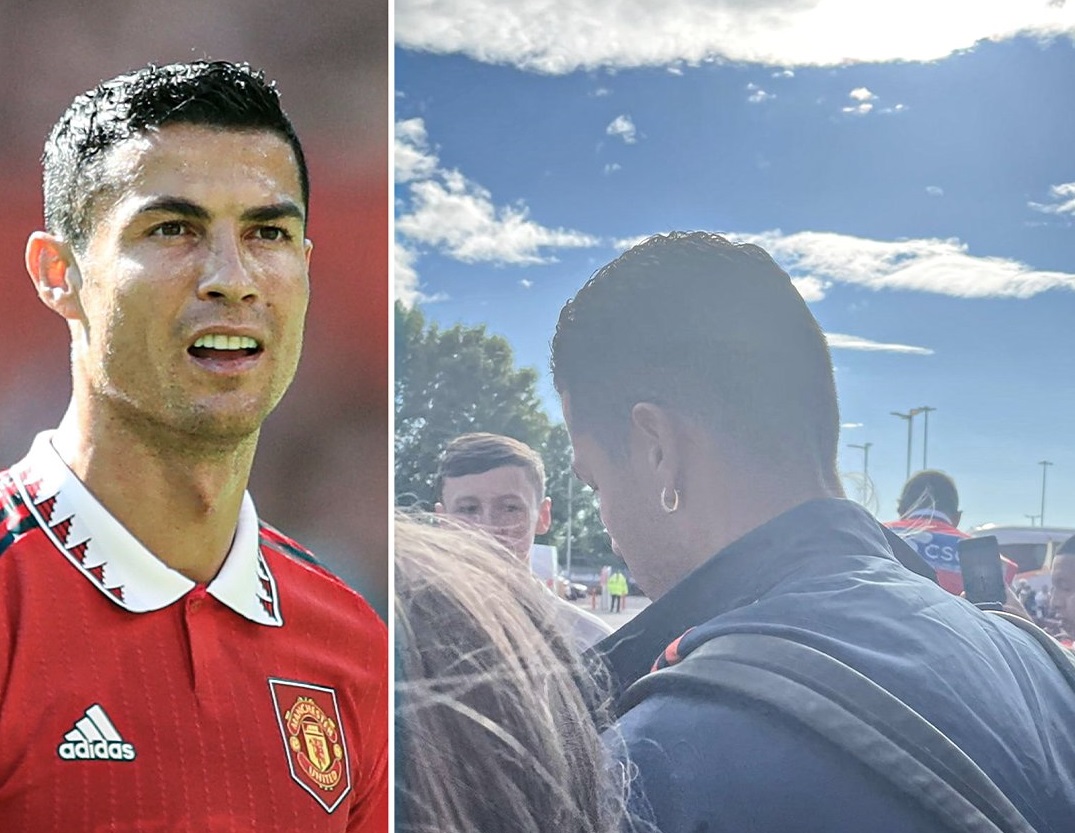 ইউনাইটেডের ম্যাচ শেষ হওয়ার আগেই স্টেডিয়াম ছাড়লেন রোনালদো