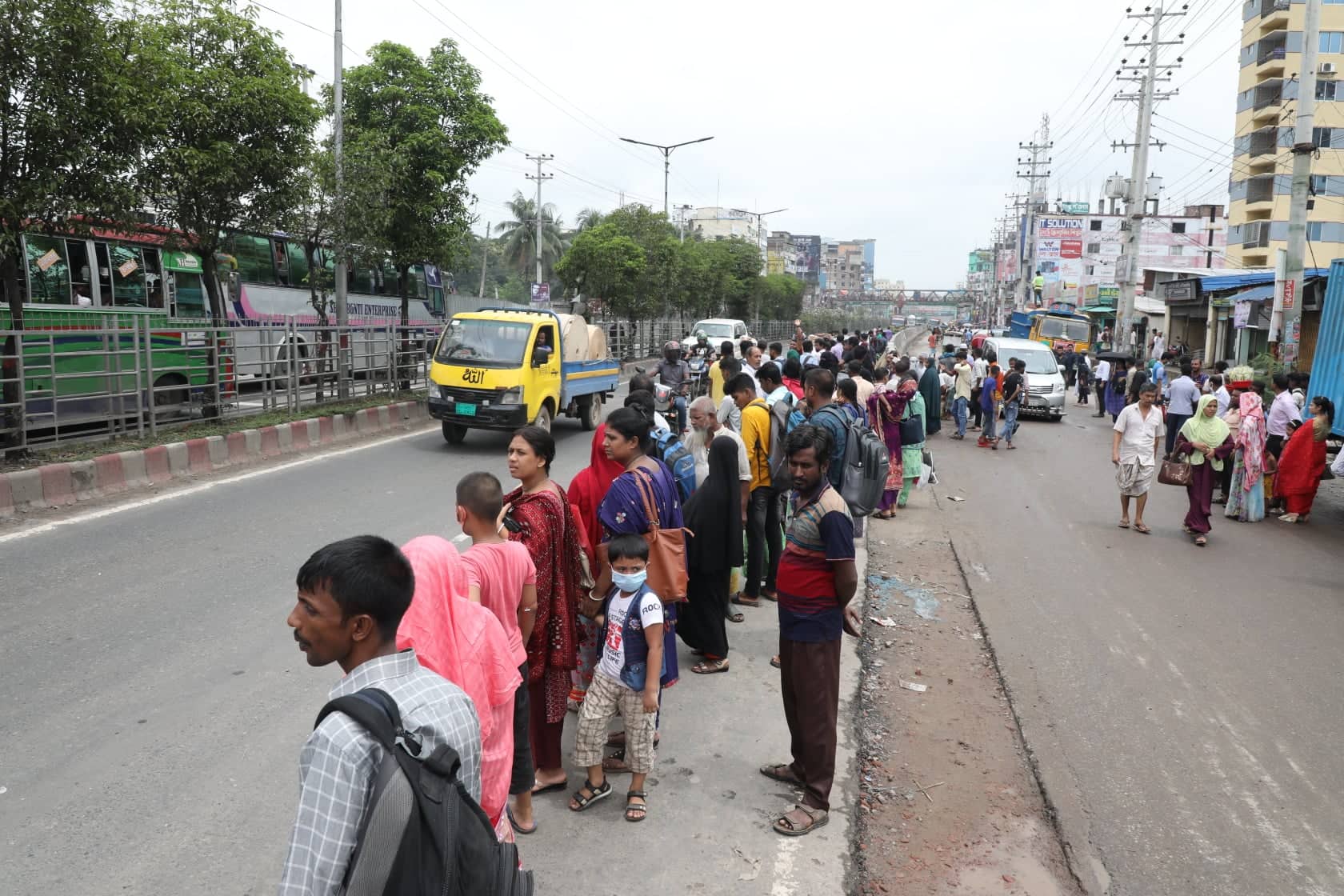 সরেজমিন ফার্মগেট-কারওয়ান বাজার-পান্থপথ-গাবতলীর বাস ভাড়াচিত্র