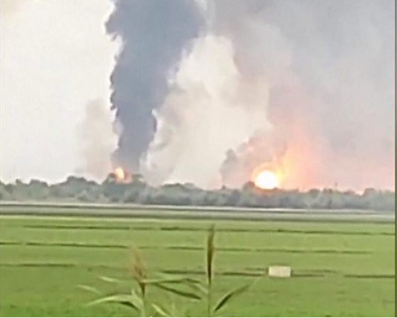 ক্রিমিয়ায় আবারও অস্ত্রাগারে বিস্ফোরণের ঘটনা নাশকতা: রাশিয়া