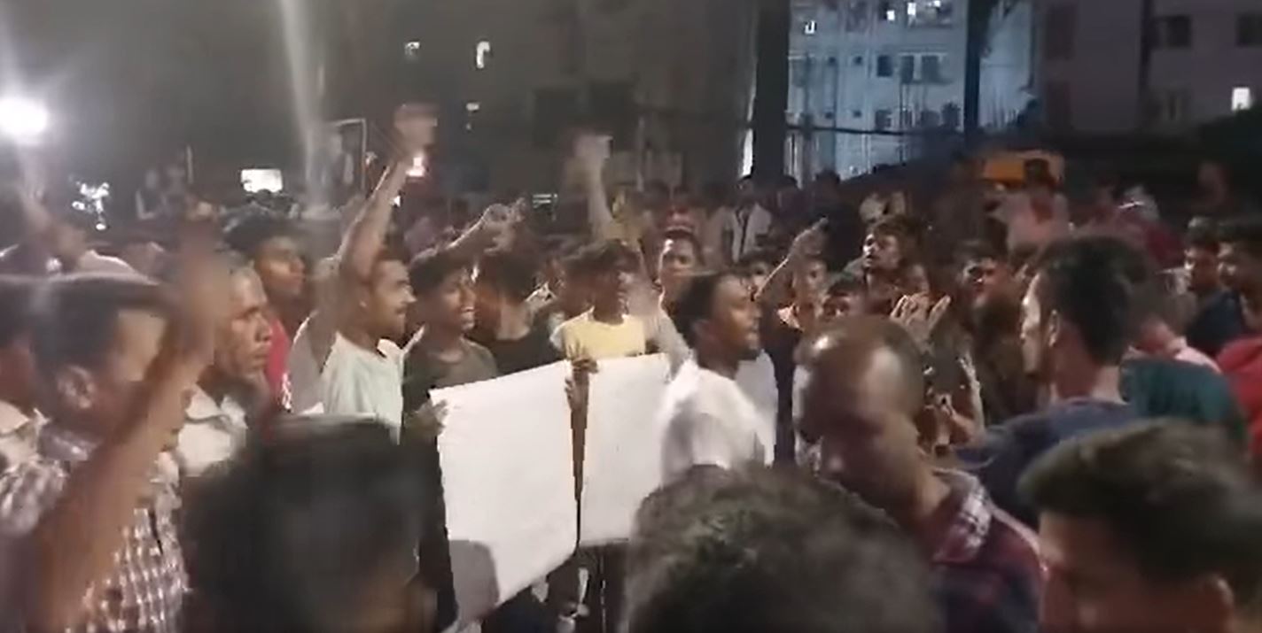 হাতিরঝিল থানা হেফাজতে মৃত্যু: রামপুরায় সড়ক অবরোধ করে বিক্ষোভ