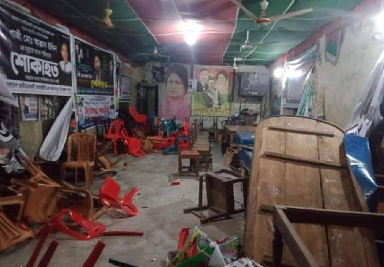 কলাপাড়ায় বিএনপির কার্যালয়ে ভাঙচুর, আহত ২