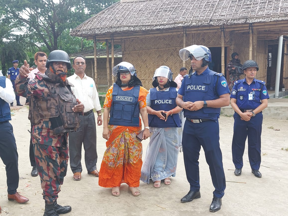 সীমান্ত পরিদর্শন করে যা বললেন জেলা প্রশাসক