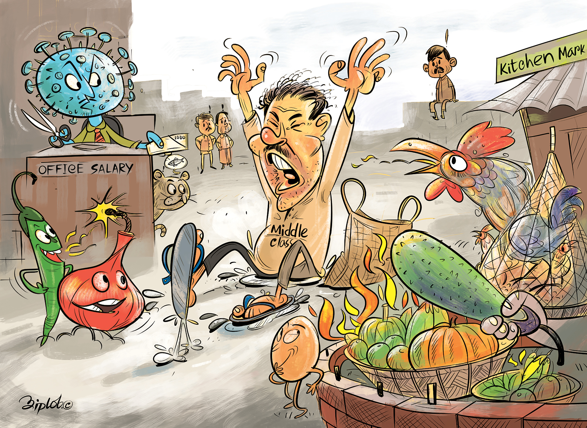 ১০ বছরের মধ্যে সর্বোচ্চ মূল্যস্ফীতি আগস্টে