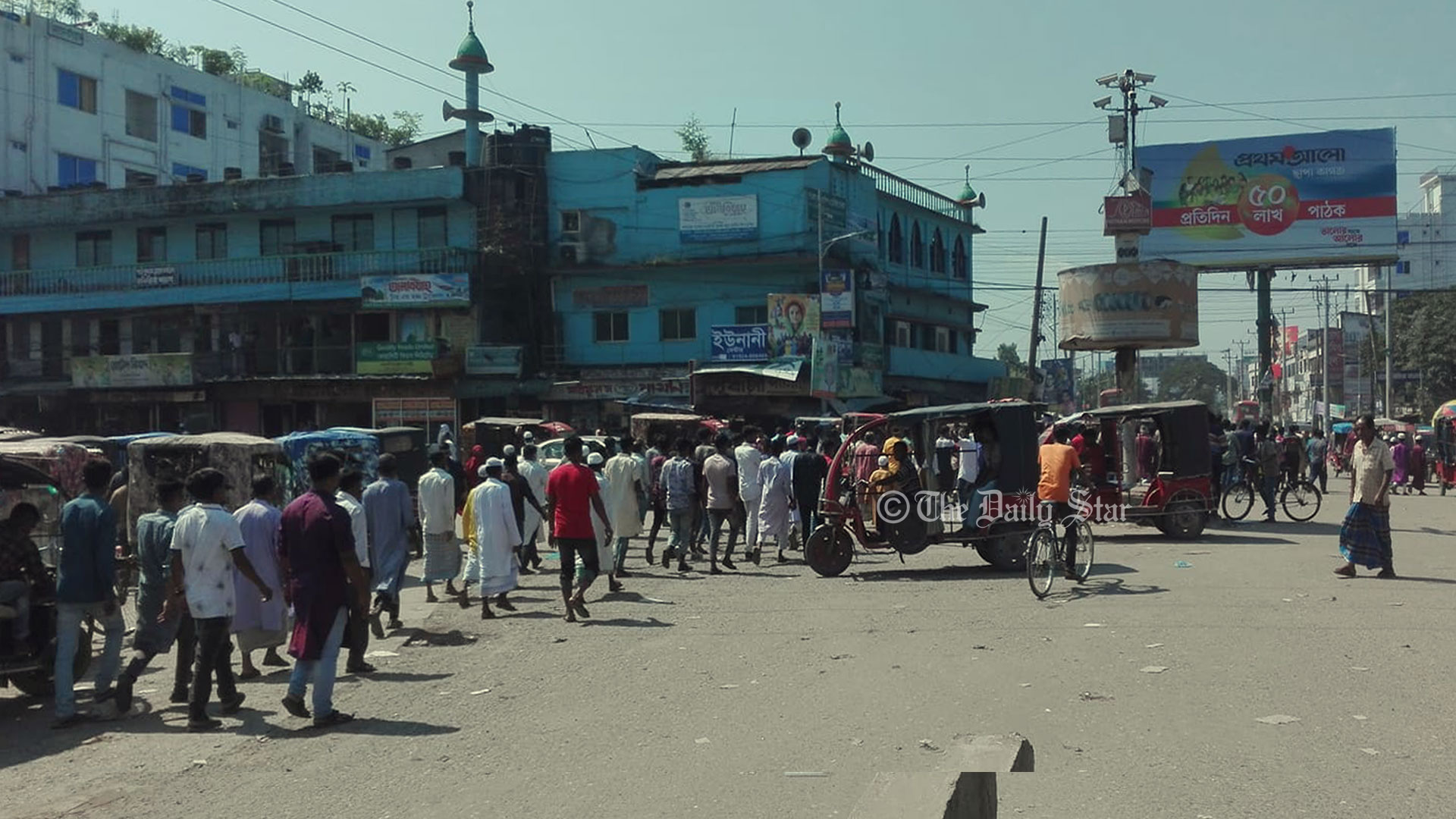 সমাবেশ ঠেকাতে ময়মনসিংহে অঘোষিত পরিবহন ধর্মঘট: বিএনপি