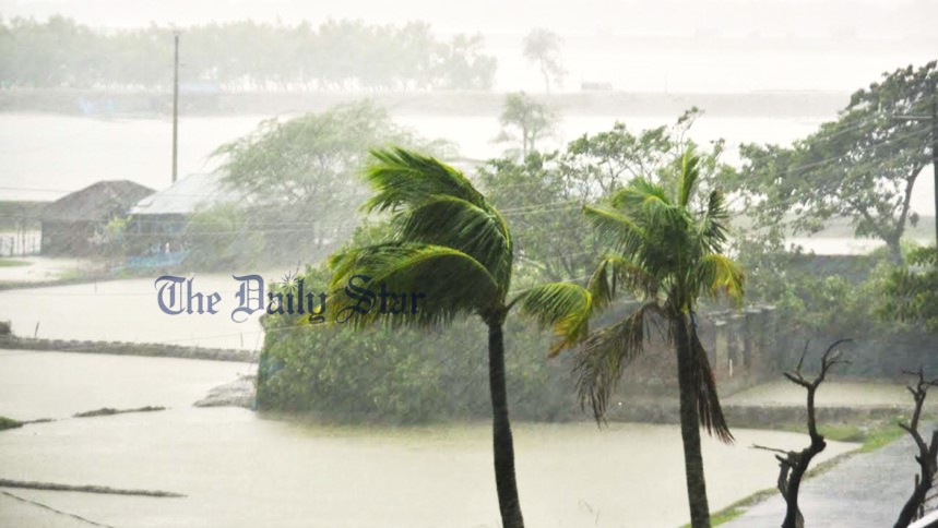 ঘূর্ণিঝড় সিত্রাং: ঝড়ো হাওয়ার গতিবেগ ঘণ্টায় সর্বোচ্চ ৮৮ কিলোমিটার