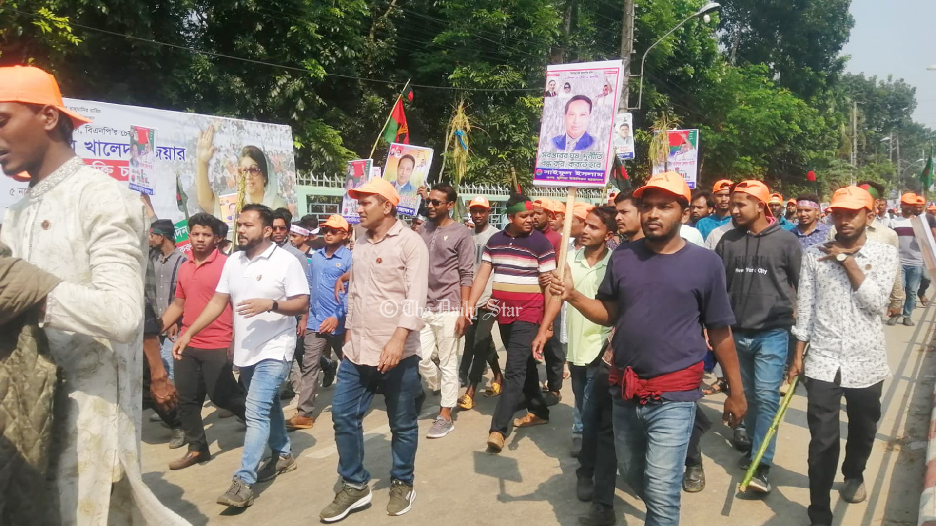 মিছিলের নগরী বরিশাল