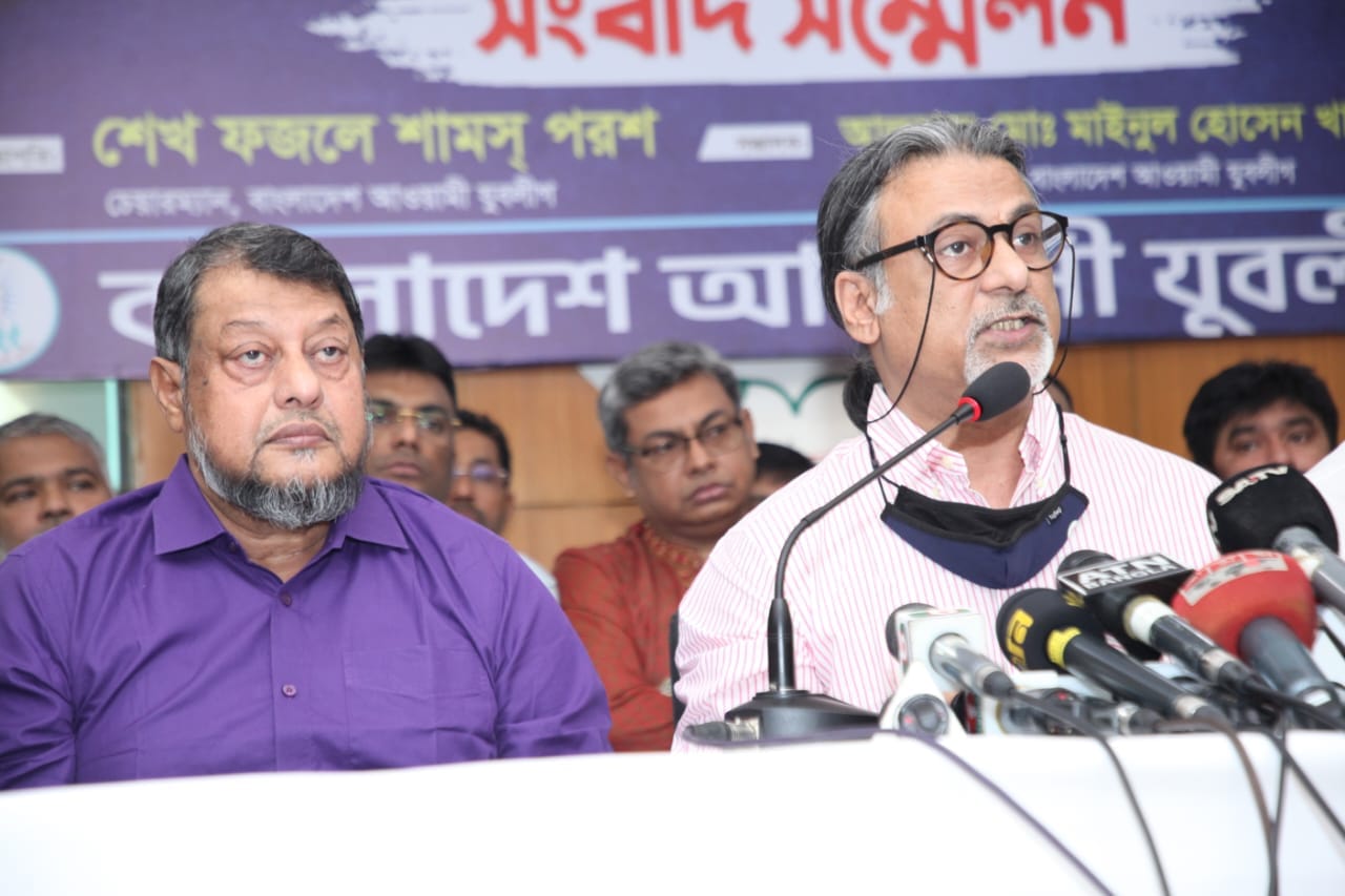 সোহরাওয়ার্দী উদ্যানে যুবলীগের মহাসমাবেশ শুক্রবার