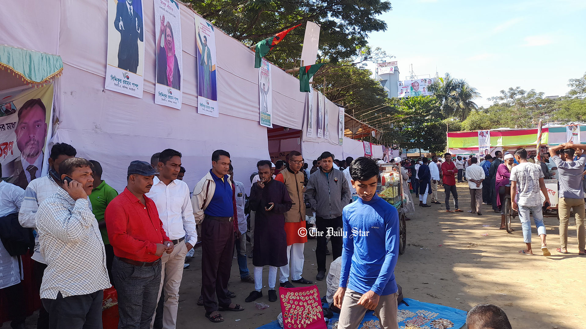 সিলেটে বিএনপির সমাবেশের আগেরদিনই মাঠে হাজারো নেতা-কর্মী