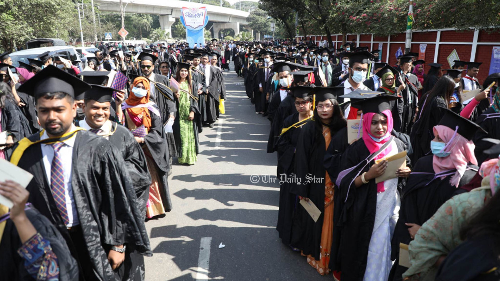 ৫৩তম সমাবর্তনে ঢাকা বিশ্ববিদ্যালয়ে উৎসবের আমেজ