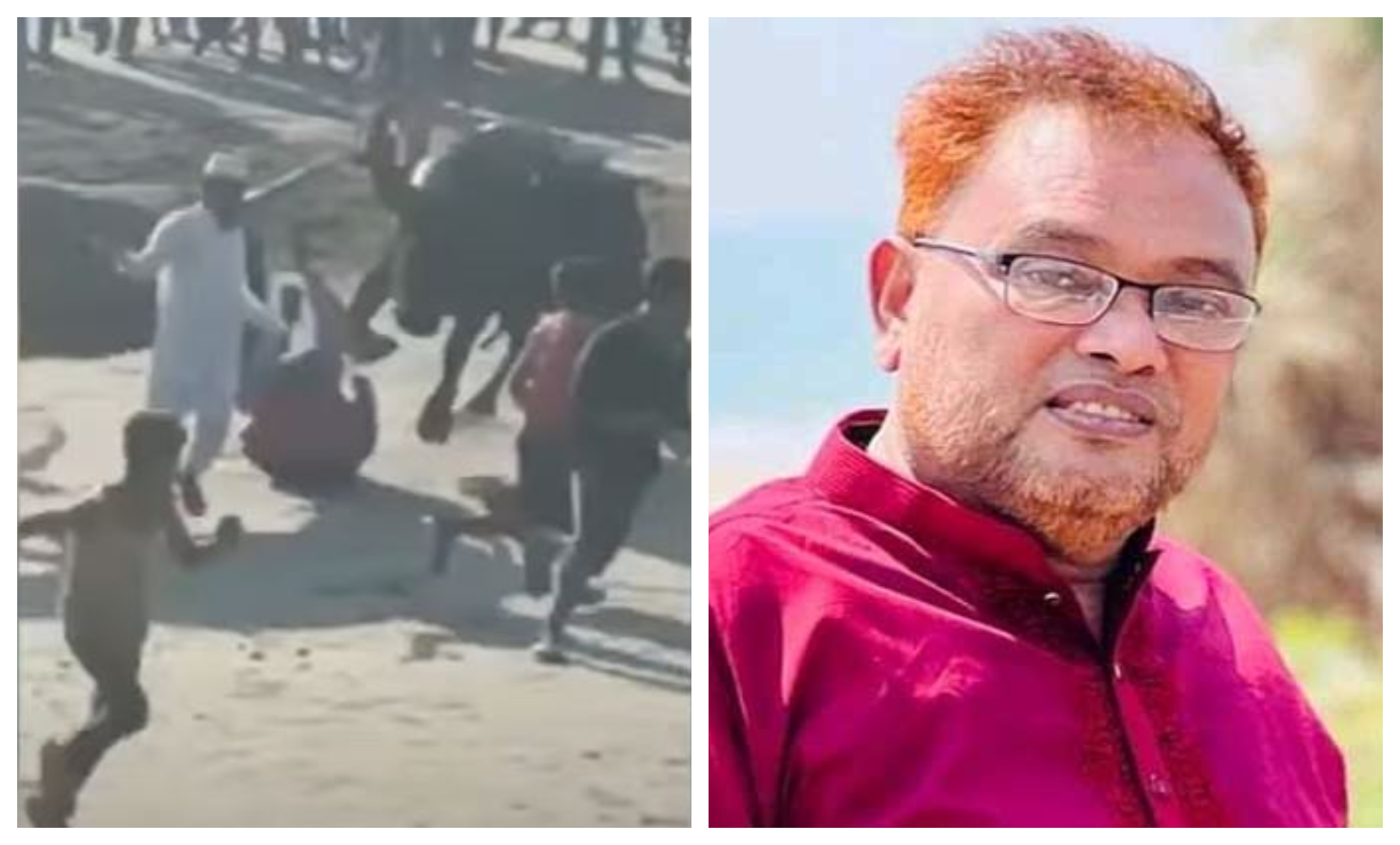 সাবেক এমপি বদিকে ষাঁড়ের গুঁতো