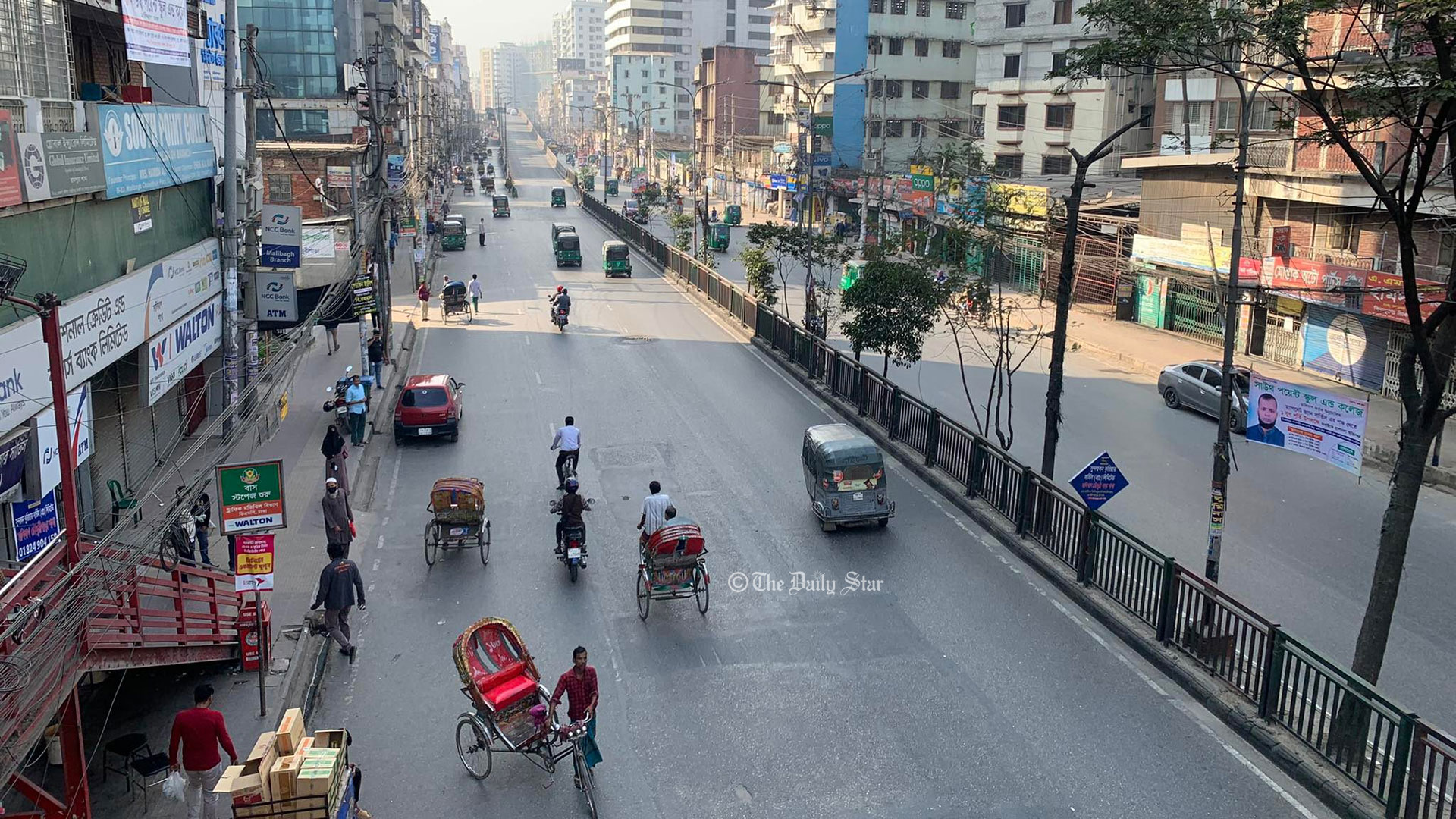 রাজধানীতে গণপরিবহন সংকটে যাত্রী ভোগান্তি