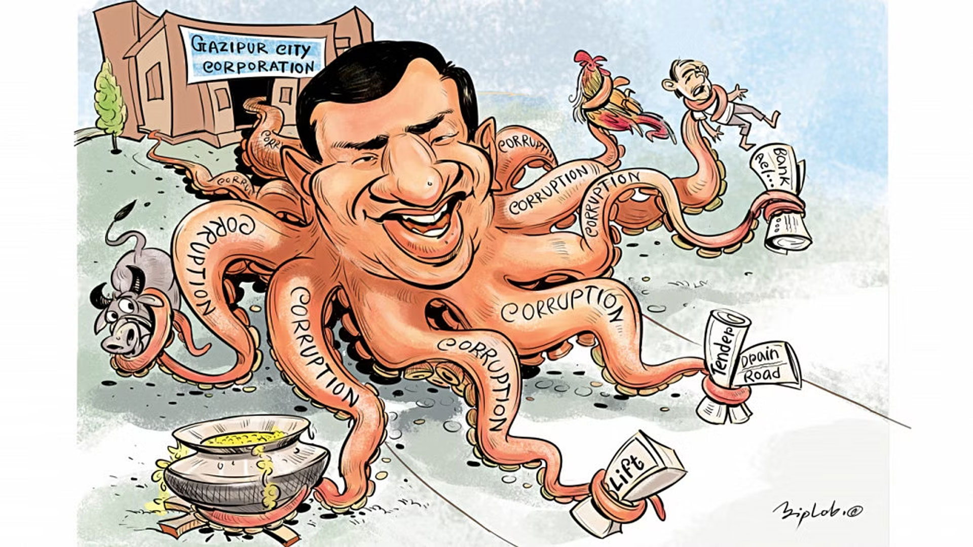 দুর্নীতি-অনিয়মের অপর নাম জাহাঙ্গীর