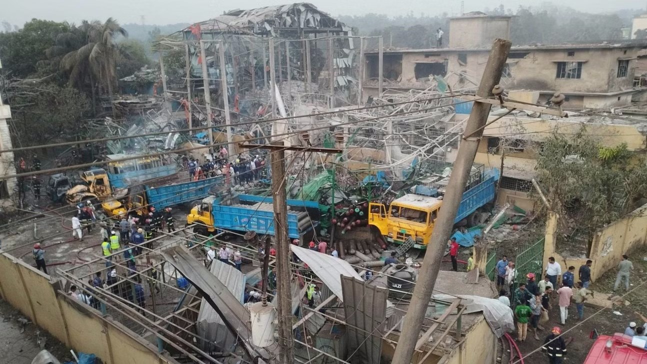 অক্সিজেন সিলিন্ডার থেকে বিস্ফোরণের সূত্রপাত, ধারণা ফায়ার সার্ভিসের