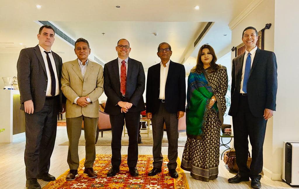মার্কিন রাষ্ট্রদূত পিটার হাসের সঙ্গে বিএনপির বৈঠক