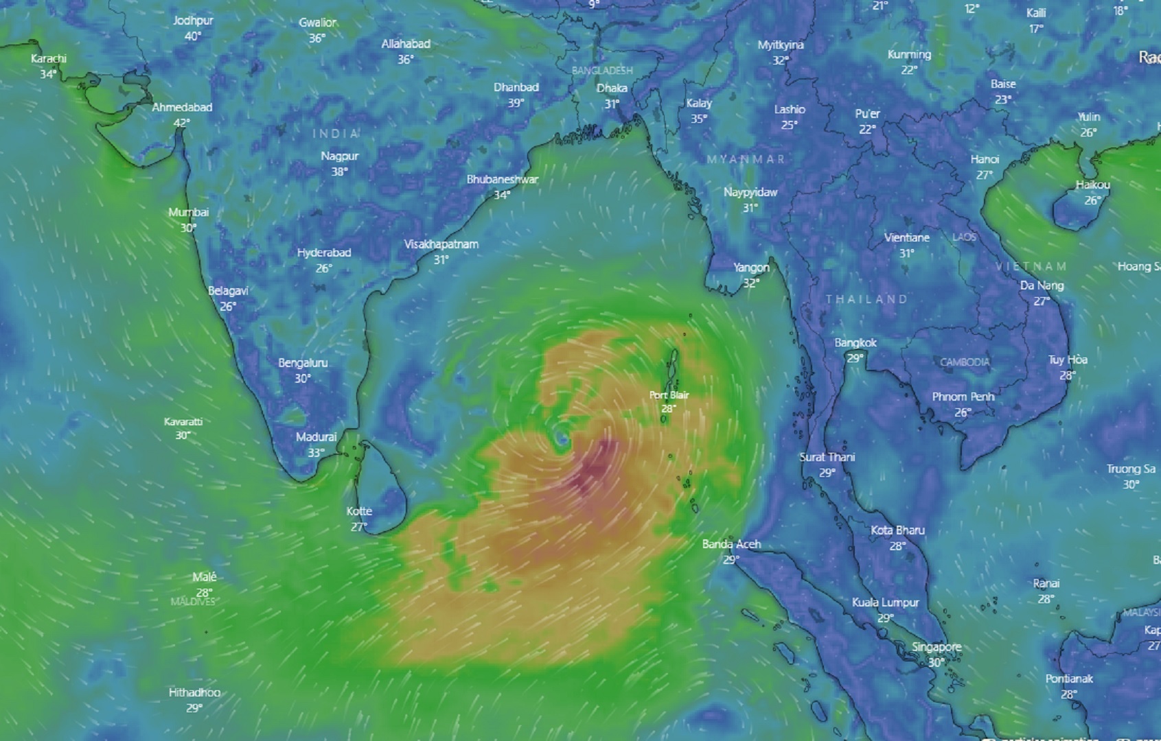 ‘রোববার কক্সবাজার উপকূলে আঘাত হানতে পারে ঘূর্ণিঝড় মোখা’