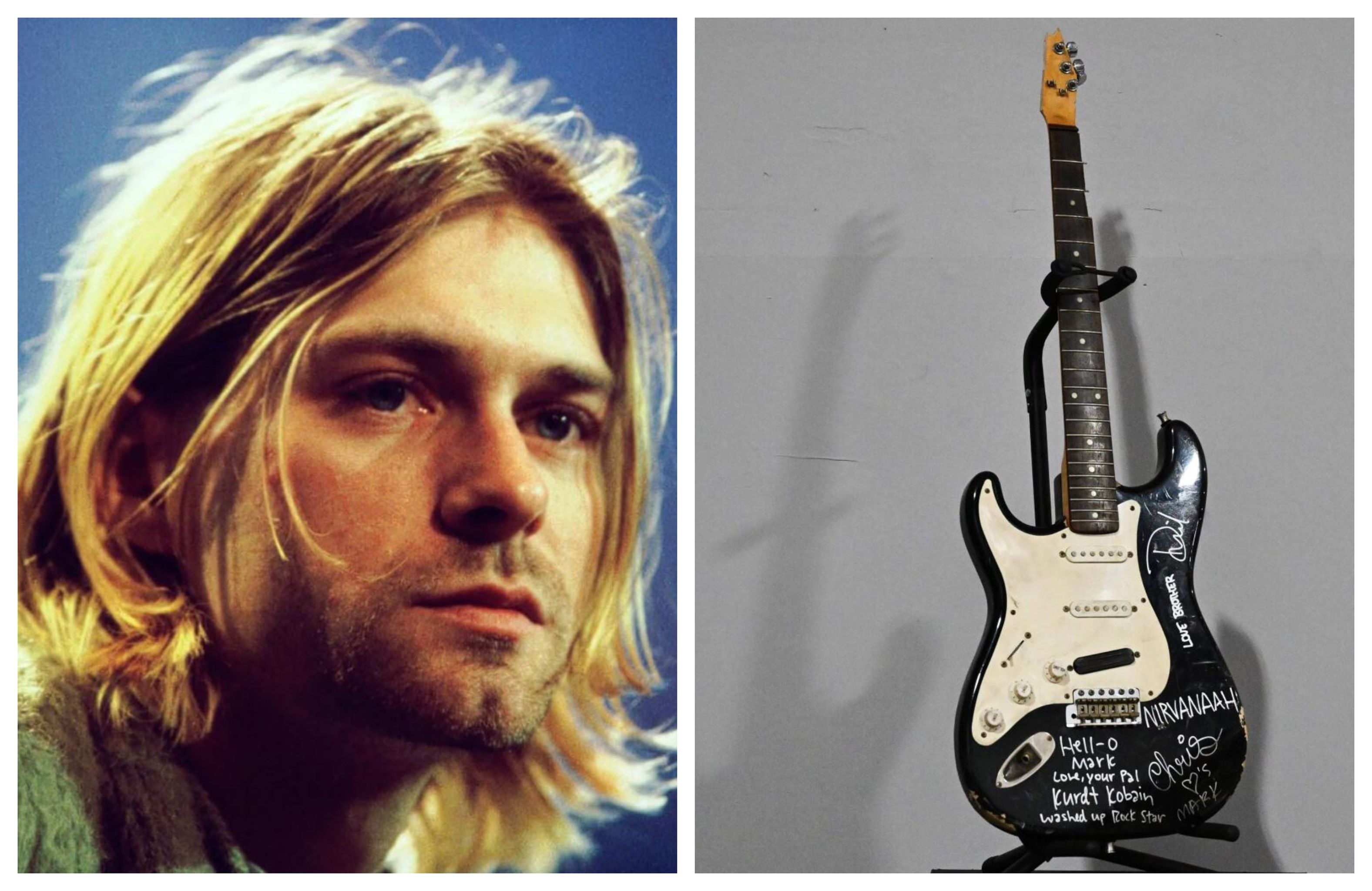 কার্ট কোবেইনের ভেঙে ফেলা গিটার ৬ লাখ ডলারে বিক্রি