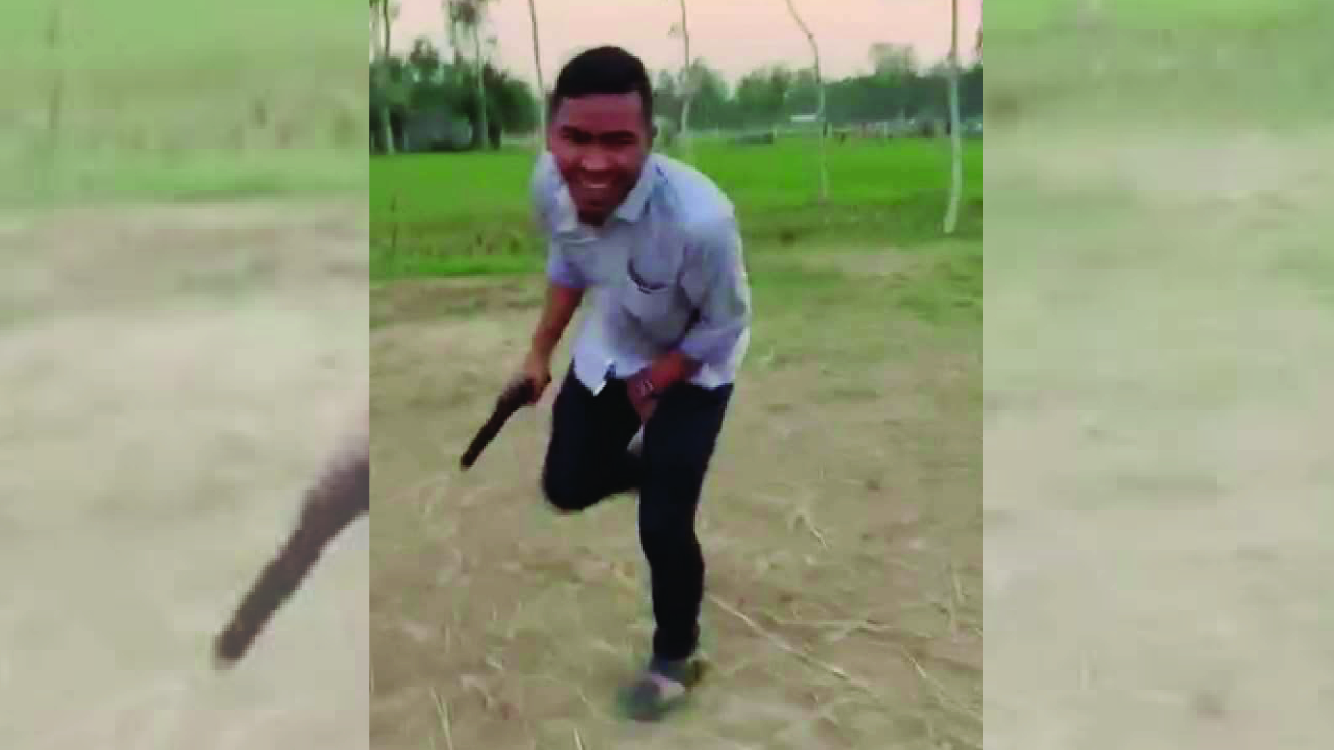 ৪ দিনেও গ্রেপ্তার হননি বাবু চেয়ারম্যানের ছেলে, পিস্তল হাতে ছবি ভাইরাল