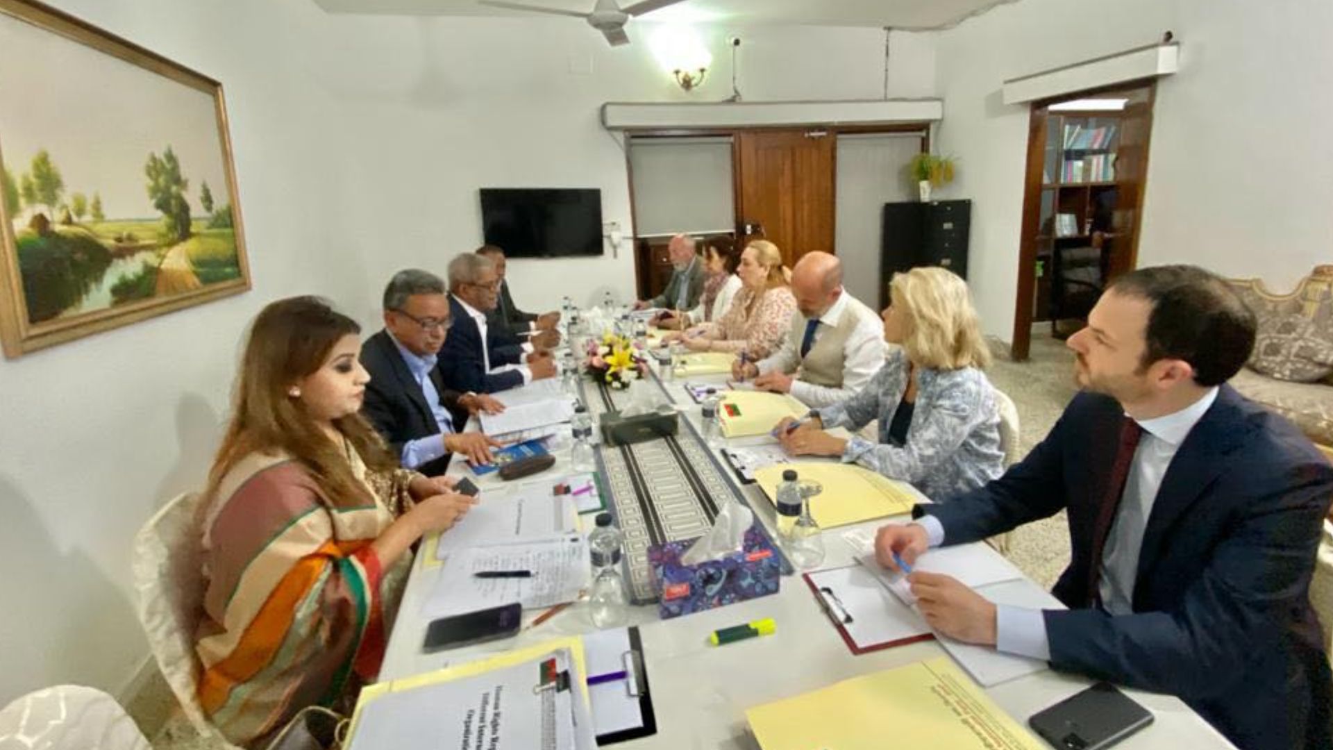 ইইউ প্রতিনিধিদলের সঙ্গে বিএনপির বৈঠক