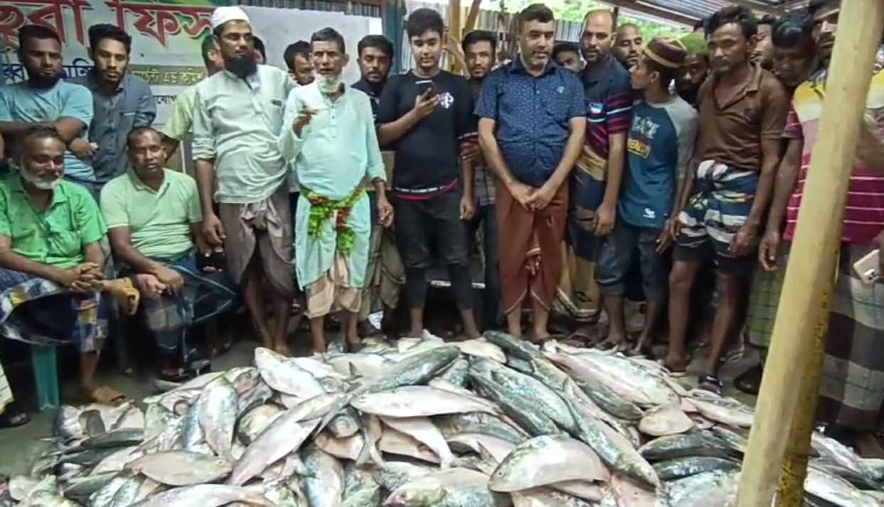 এক জালেই ৯৬ মণ ইলিশ