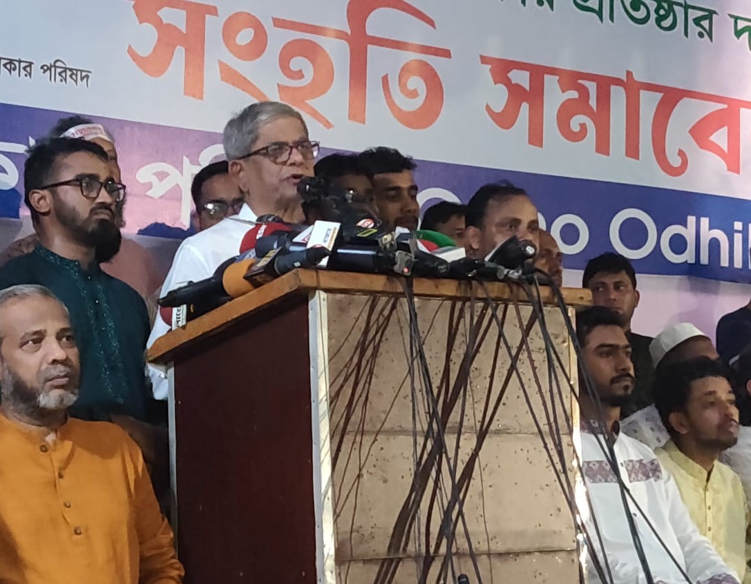 আপনার কথায় পরিষ্কার যে, আপনি খালেদা জিয়ার মৃত্যু চান: প্রধানমন্ত্রীর উদ্দেশে মির্জা ফখরুল