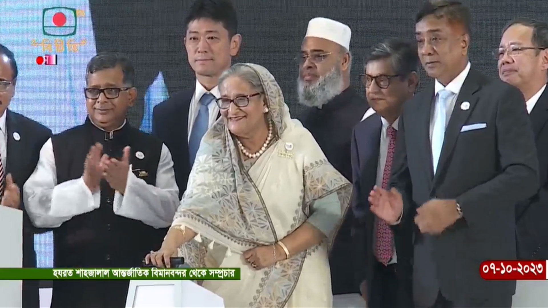 শাহজালাল বিমানবন্দরের তৃতীয় টার্মিনালের আংশিক উদ্বোধন করলেন প্রধানমন্ত্রী