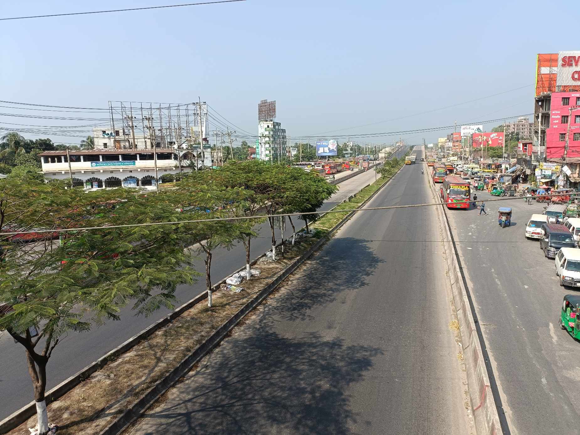 হরতালে ফাঁকা ঢাকা-চট্টগ্রাম মহাসড়ক