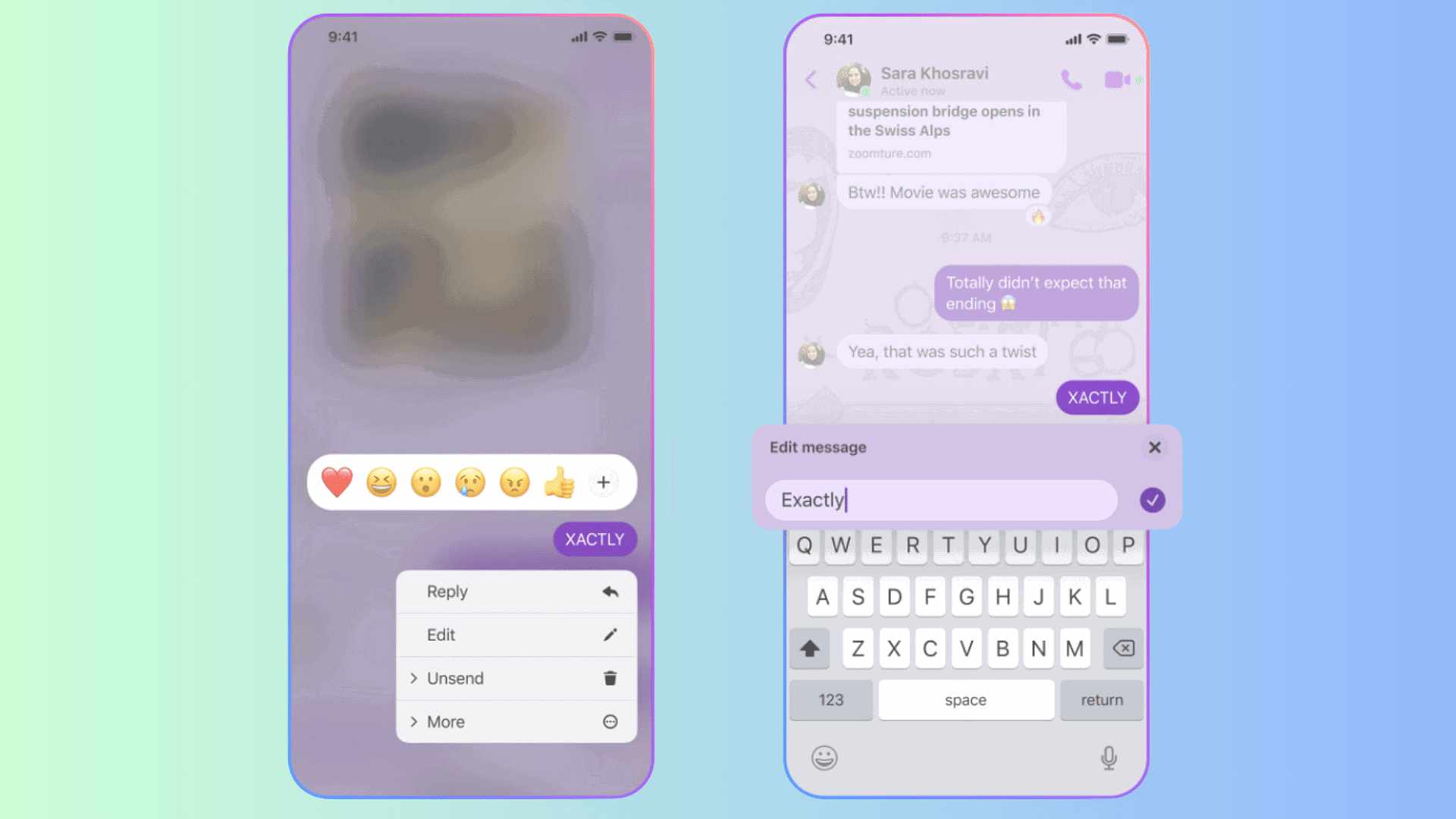 মেসেঞ্জারে পাঠানো বার্তা এডিট করবেন যেভাবে