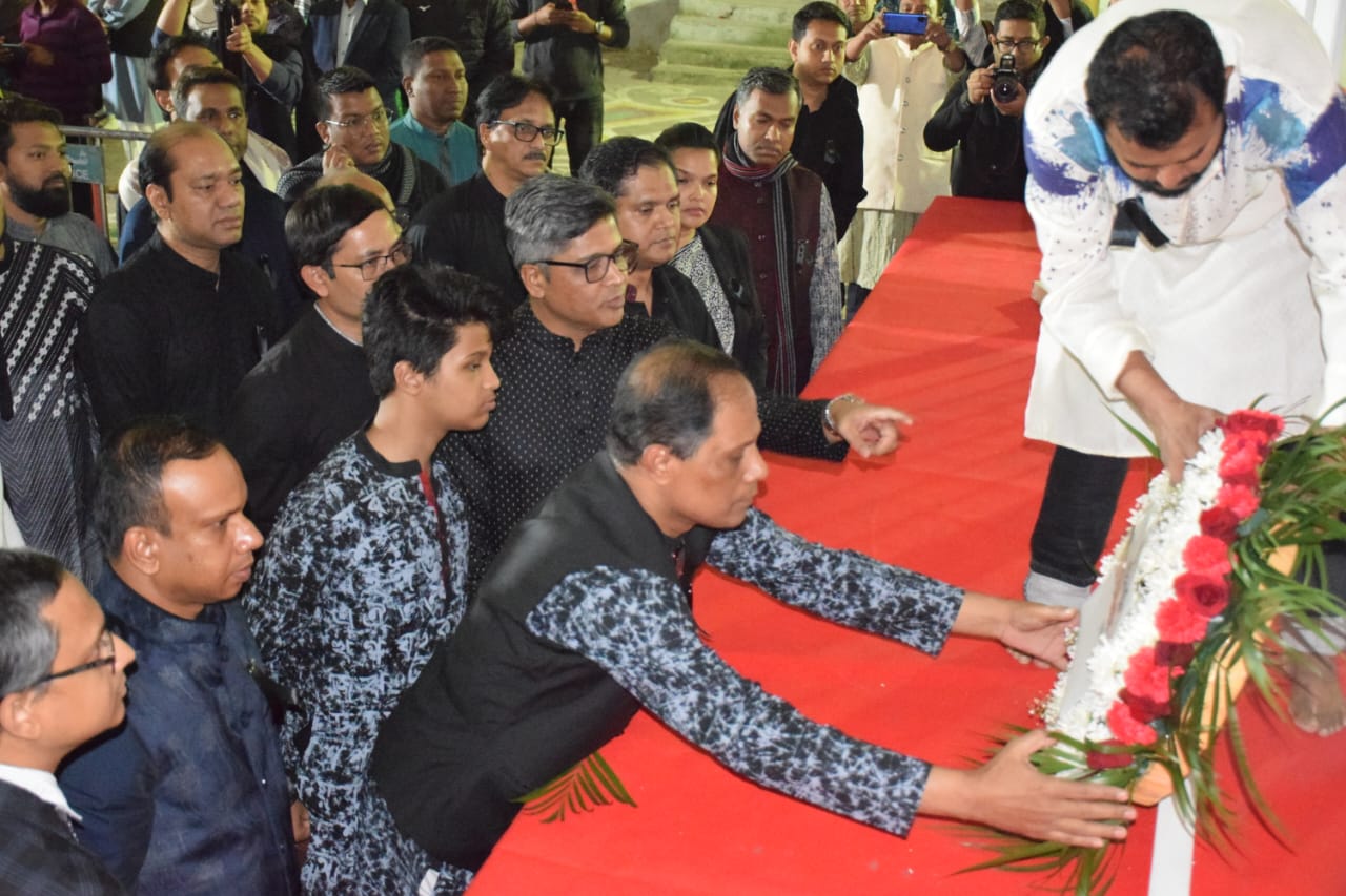 দুবাইয়ে ভাষা শহীদদের প্রতি শ্রদ্ধা